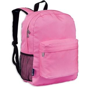 Pink backpack